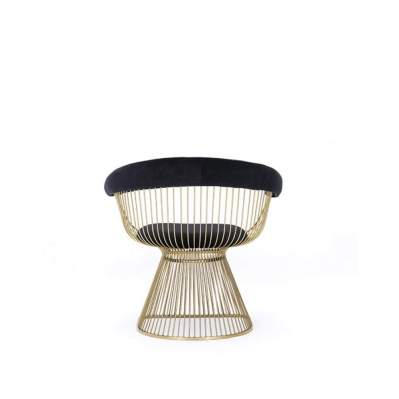 Jingim Gold Platner Metal Sandalye